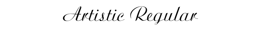Artistic Regular preview