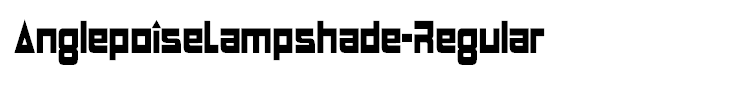 AnglepoiseLampshade-Regular