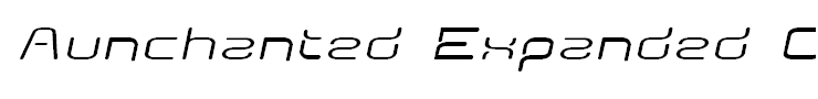 Aunchanted Expanded Oblique