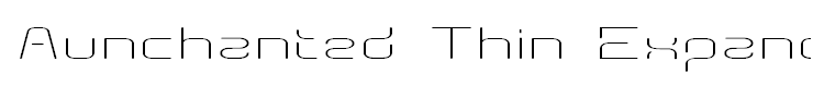 Aunchanted Thin Expanded