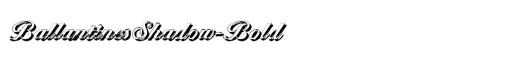 BallantinesShadow-Bold
