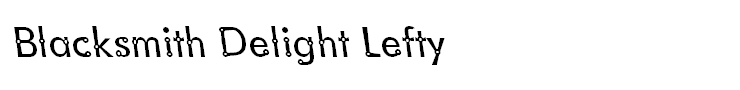 Blacksmith Delight Lefty