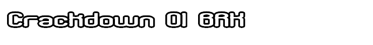 Crackdown O1 BRK