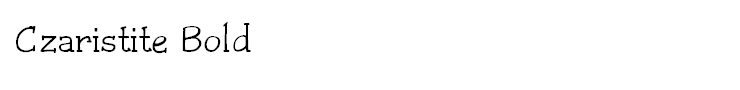 Czaristite Bold