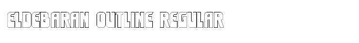 Eldebaran Outline Regular