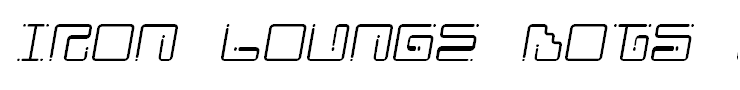 Iron Lounge Dots 2
