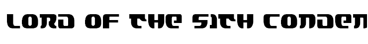 Lord of the Sith Condensed