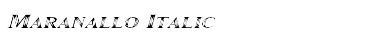 Maranallo Italic