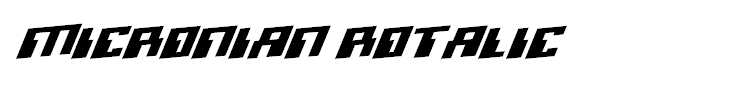 Micronian Rotalic