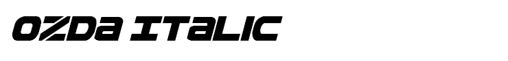 Ozda Italic