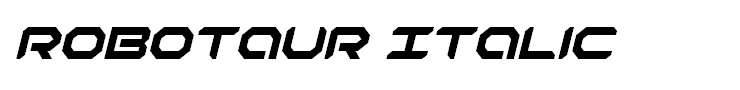 Robotaur Italic
