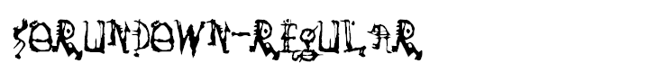 SoRunDown-Regular