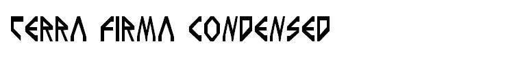 Terra Firma Condensed