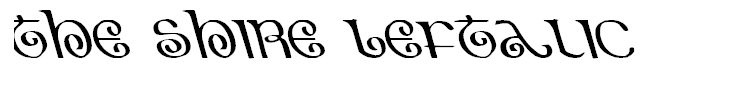 The Shire Leftalic