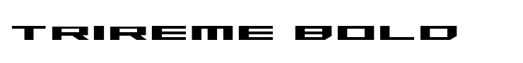 Trireme Bold