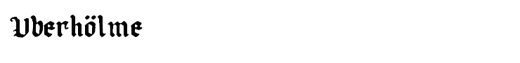 Uberhölme