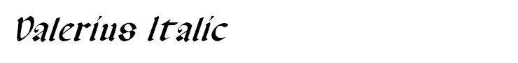 Valerius Italic