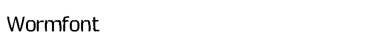 Wormfont