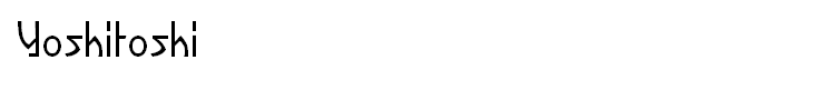 Yoshitoshi