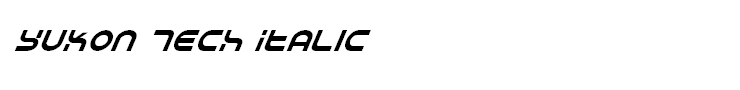 Yukon Tech Italic